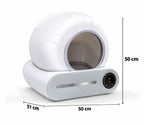 Dimensions de la litière automatique L'Essentielle