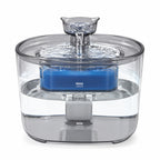 Fontaine à eau pour chat Ronron transparente